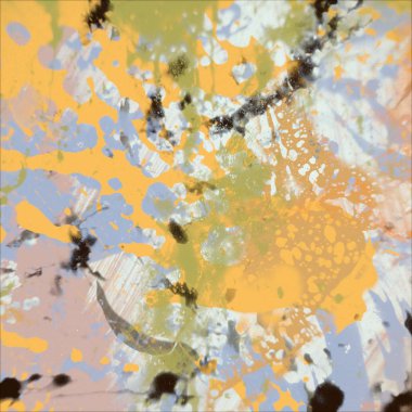 Grunge çağdaş sanat. El sanat yapılmış. renkli doku. Modern sanat. Yağlı boya darbeleri. Darbeleri. Sanatsal arka plan. Soyut resim tuval üzerine.