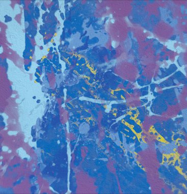 Grunge çağdaş sanat. El sanat yapılmış. renkli doku. Modern sanat. Yağlı boya darbeleri. Darbeleri. Sanatsal arka plan. Soyut resim tuval üzerine.