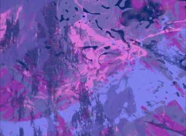 Grunge çağdaş sanat. El sanat yapılmış. renkli doku. Modern sanat. Yağlı boya darbeleri. Darbeleri. Sanatsal arka plan. Soyut resim tuval üzerine.