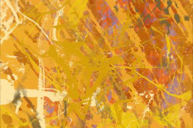 Grunge çağdaş sanat. El sanat yapılmış. renkli doku. Modern sanat. Yağlı boya darbeleri. Darbeleri. Sanatsal arka plan. Soyut resim tuval üzerine.