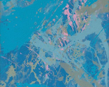 Grunge çağdaş sanat. El sanat yapılmış. renkli doku. Modern sanat. Yağlı boya darbeleri. Darbeleri. Sanatsal arka plan. Soyut resim tuval üzerine.