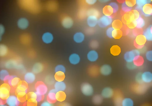 Antecedentes Con Bokeh Luces Brillantes Fondo Mágico Vintage Con Fondo — Foto de Stock