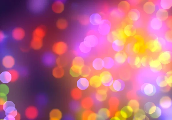 Antecedentes Con Bokeh Luces Brillantes Fondo Mágico Vintage Con Fondo — Foto de Stock