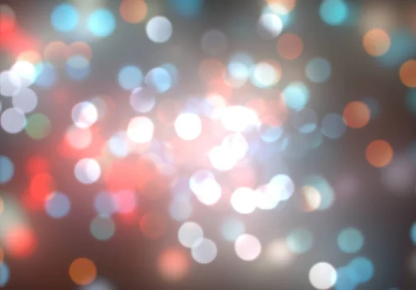 Contexte Avec Bokeh Lumières Vives Vintage Fond Magique Avec Couleur — Photo