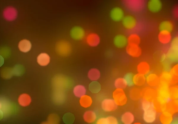 Antecedentes Con Bokeh Luces Brillantes Fondo Mágico Vintage Con Fondo — Foto de Stock