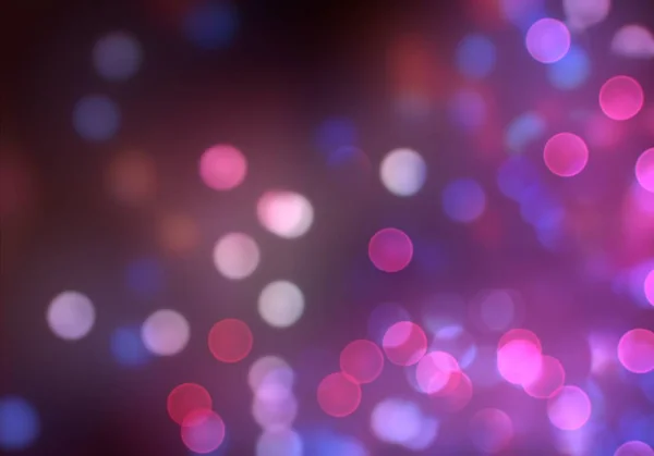 Contexte Avec Bokeh Lumières Vives Vintage Fond Magique Avec Couleur — Photo