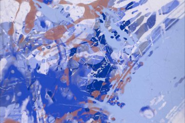 Grunge çağdaş sanat. El sanat yapılmış. renkli doku. Modern sanat. Yağlı boya darbeleri. Darbeleri. Sanatsal arka plan. Soyut resim tuval üzerine.