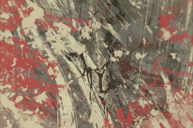 Grunge çağdaş sanat. El sanat yapılmış. renkli doku. Modern sanat. Yağlı boya darbeleri. Darbeleri. Sanatsal arka plan. Soyut resim tuval üzerine.
