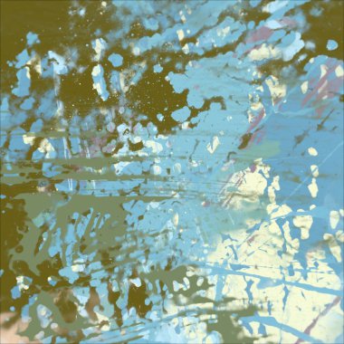 Grunge çağdaş sanat. El sanat yapılmış. renkli doku. Modern sanat. Yağlı boya darbeleri. Darbeleri. Sanatsal arka plan. Soyut resim tuval üzerine.