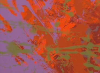 Grunge çağdaş sanat. El sanat yapılmış. renkli doku. Modern sanat. Yağlı boya darbeleri. Darbeleri. Sanatsal arka plan. Soyut resim tuval üzerine.