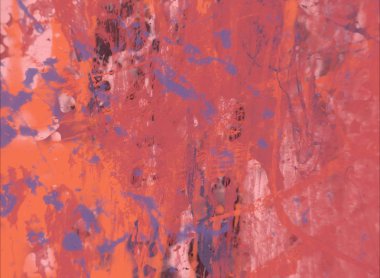 Grunge çağdaş sanat. El sanat yapılmış. renkli doku. Modern sanat. Yağlı boya darbeleri. Darbeleri. Sanatsal arka plan. Soyut resim tuval üzerine.