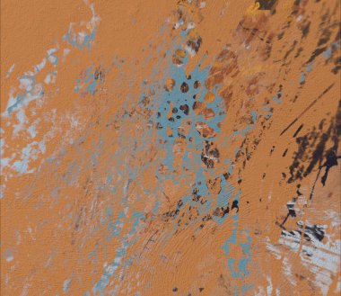 Grunge çağdaş sanat. El sanat yapılmış. renkli doku. Modern sanat. Yağlı boya darbeleri. Darbeleri. Sanatsal arka plan. Soyut resim tuval üzerine.