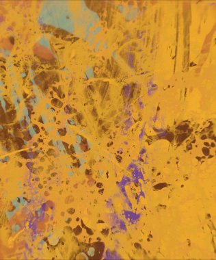 Grunge çağdaş sanat. El sanat yapılmış. renkli doku. Modern sanat. Yağlı boya darbeleri. Darbeleri. Sanatsal arka plan. Soyut resim tuval üzerine.