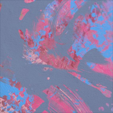 Grunge çağdaş sanat. El sanat yapılmış. renkli doku. Modern sanat. Yağlı boya darbeleri. Darbeleri. Sanatsal arka plan. Soyut resim tuval üzerine.