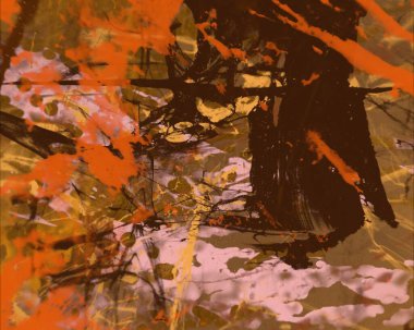 Grunge çağdaş sanat. El sanat yapılmış. renkli doku. Modern sanat. Yağlı boya darbeleri. Darbeleri. Sanatsal arka plan. Soyut resim tuval üzerine.