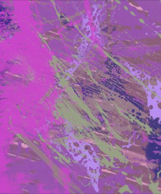 Grunge çağdaş sanat. El sanat yapılmış. renkli doku. Modern sanat. Yağlı boya darbeleri. Darbeleri. Sanatsal arka plan. Soyut resim tuval üzerine.