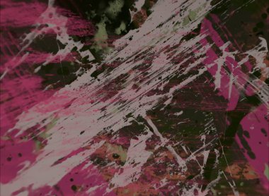 Grunge çağdaş sanat. El sanat yapılmış. renkli doku. Modern sanat. Yağlı boya darbeleri. Darbeleri. Sanatsal arka plan. Soyut resim tuval üzerine.