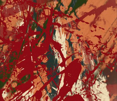 Grunge çağdaş sanat. El sanat yapılmış. renkli doku. Modern sanat. Yağlı boya darbeleri. Darbeleri. Sanatsal arka plan. Soyut resim tuval üzerine.
