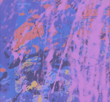 Grunge çağdaş sanat. El sanat yapılmış. renkli doku. Modern sanat. Yağlı boya darbeleri. Darbeleri. Sanatsal arka plan. Soyut resim tuval üzerine.