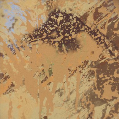 Grunge çağdaş sanat. El sanat yapılmış. renkli doku. Modern sanat. Yağlı boya darbeleri. Darbeleri. Sanatsal arka plan. Soyut resim tuval üzerine.