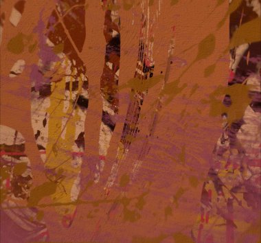 Grunge çağdaş sanat. El sanat yapılmış. renkli doku. Modern sanat. Yağlı boya darbeleri. Darbeleri. Sanatsal arka plan. Soyut resim tuval üzerine.