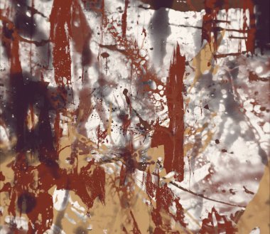 Grunge çağdaş sanat. El sanat yapılmış. renkli doku. Modern sanat. Yağlı boya darbeleri. Darbeleri. Sanatsal arka plan. Soyut resim tuval üzerine.