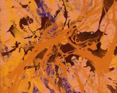 Grunge çağdaş sanat. El sanat yapılmış. renkli doku. Modern sanat. Yağlı boya darbeleri. Darbeleri. Sanatsal arka plan. Soyut resim tuval üzerine.