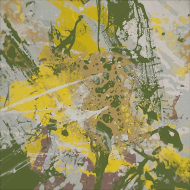 Grunge çağdaş sanat. El sanat yapılmış. renkli doku. Modern sanat. Yağlı boya darbeleri. Darbeleri. Sanatsal arka plan. Soyut resim tuval üzerine.