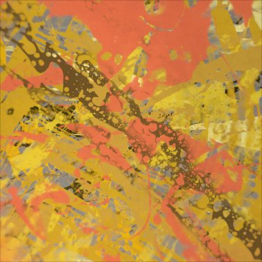 Grunge çağdaş sanat. El sanat yapılmış. renkli doku. Modern sanat. Yağlı boya darbeleri. Darbeleri. Sanatsal arka plan. Soyut resim tuval üzerine.