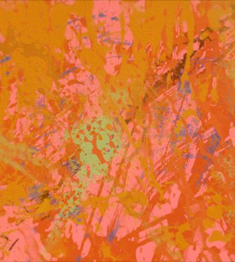 Grunge çağdaş sanat. El sanat yapılmış. renkli doku. Modern sanat. Yağlı boya darbeleri. Darbeleri. Sanatsal arka plan. Soyut resim tuval üzerine.