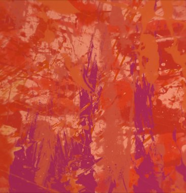 Grunge çağdaş sanat. El sanat yapılmış. renkli doku. Modern sanat. Yağlı boya darbeleri. Darbeleri. Sanatsal arka plan. Soyut resim tuval üzerine.