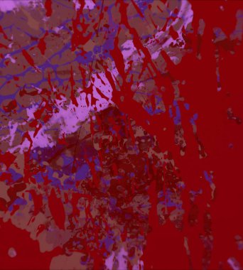 Grunge çağdaş sanat. El sanat yapılmış. renkli doku. Modern sanat. Yağlı boya darbeleri. Darbeleri. Sanatsal arka plan. Soyut resim tuval üzerine.