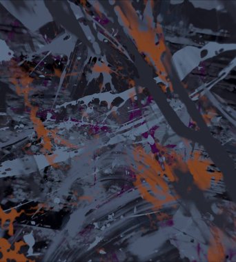 Grunge çağdaş sanat. El sanat yapılmış. renkli doku. Modern sanat. Yağlı boya darbeleri. Darbeleri. Sanatsal arka plan. Soyut resim tuval üzerine.