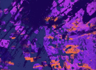 Grunge çağdaş sanat. El sanat yapılmış. renkli doku. Modern sanat. Yağlı boya darbeleri. Darbeleri. Sanatsal arka plan. Soyut resim tuval üzerine.