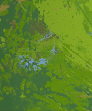 Grunge çağdaş sanat. El sanat yapılmış. renkli doku. Modern sanat. Yağlı boya darbeleri. Darbeleri. Sanatsal arka plan. Soyut resim tuval üzerine.