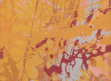 Grunge çağdaş sanat. El sanat yapılmış. renkli doku. Modern sanat. Yağlı boya darbeleri. Darbeleri. Sanatsal arka plan. Soyut resim tuval üzerine.