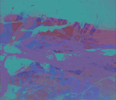 Grunge çağdaş sanat. El sanat yapılmış. renkli doku. Modern sanat. Yağlı boya darbeleri. Darbeleri. Sanatsal arka plan. Soyut resim tuval üzerine.