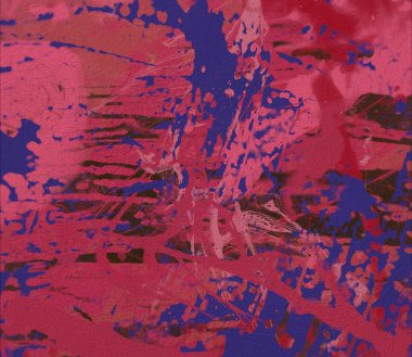 Grunge çağdaş sanat. El sanat yapılmış. renkli doku. Modern sanat. Yağlı boya darbeleri. Darbeleri. Sanatsal arka plan. Soyut resim tuval üzerine.