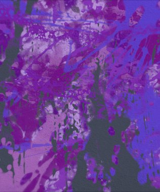 Grunge çağdaş sanat. El sanat yapılmış. renkli doku. Modern sanat. Yağlı boya darbeleri. Darbeleri. Sanatsal arka plan. Soyut resim tuval üzerine.