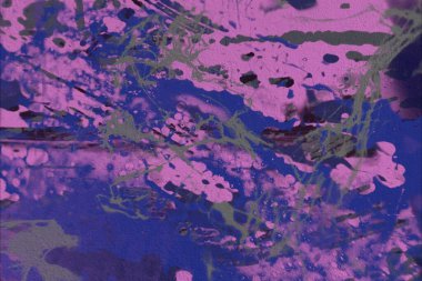 Grunge çağdaş sanat. El sanat yapılmış. renkli doku. Modern sanat. Yağlı boya darbeleri. Darbeleri. Sanatsal arka plan. Soyut resim tuval üzerine.