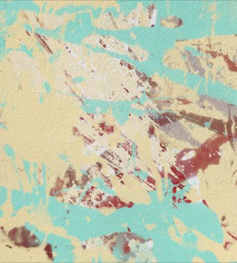 Grunge çağdaş sanat. El sanat yapılmış. renkli doku. Modern sanat. Yağlı boya darbeleri. Darbeleri. Sanatsal arka plan. Soyut resim tuval üzerine.