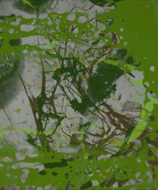 Grunge çağdaş sanat. El sanat yapılmış. renkli doku. Modern sanat. Yağlı boya darbeleri. Darbeleri. Sanatsal arka plan. Soyut resim tuval üzerine.