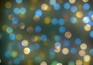 Bokeh ve parlak ışıklar arka plan. Doğal bokeh ve parlak ışıklar Vintage Magic arka plan ile renk Festival arka plan