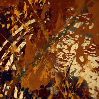 Grunge çağdaş sanat. El sanat yapılmış. renkli doku. Modern sanat. Yağlı boya darbeleri. Darbeleri. Sanatsal arka plan. Soyut resim tuval üzerine.