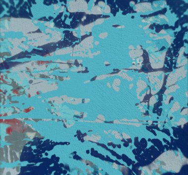 Grunge çağdaş sanat. El sanat yapılmış. renkli doku. Modern sanat. Yağlı boya darbeleri. Darbeleri. Sanatsal arka plan. Soyut resim tuval üzerine.