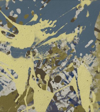 Grunge çağdaş sanat. El sanat yapılmış. renkli doku. Modern sanat. Yağlı boya darbeleri. Darbeleri. Sanatsal arka plan. Soyut resim tuval üzerine.