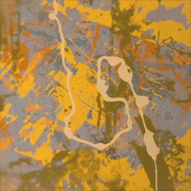 Grunge çağdaş sanat. El sanat yapılmış. renkli doku. Modern sanat. Yağlı boya darbeleri. Darbeleri. Sanatsal arka plan. Soyut resim tuval üzerine.