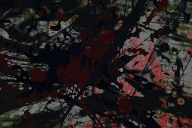 Grunge çağdaş sanat. El sanat yapılmış. renkli doku. Modern sanat. Yağlı boya darbeleri. Darbeleri. Sanatsal arka plan. Soyut resim tuval üzerine.