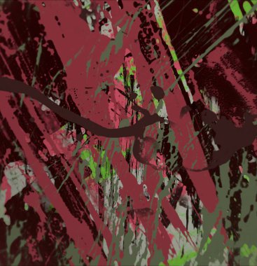 Grunge çağdaş sanat. El sanat yapılmış. renkli doku. Modern sanat. Yağlı boya darbeleri. Darbeleri. Sanatsal arka plan. Soyut resim tuval üzerine.