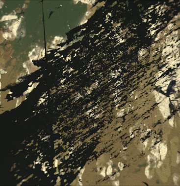 Grunge çağdaş sanat. El sanat yapılmış. renkli doku. Modern sanat. Yağlı boya darbeleri. Darbeleri. Sanatsal arka plan. Soyut resim tuval üzerine.